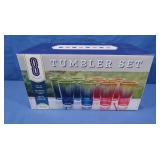 NIB 8pc Acrylic Tumbler Set