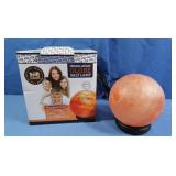 Himalayan Pyramid Salt Lamp in box