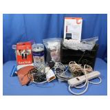 DVD-R, Power Strip, AV Cables, Case for Ipad Air