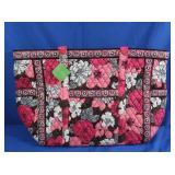 NWT Vera Get Carried Away Tote-Mocha Rouge