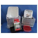 Aluminum Baking Pans, Food Storage