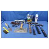 Caulking Gun, Trowel, Claw Hammers & more