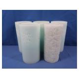 Teal Flameless Candles