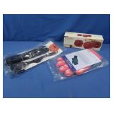 3 NIB Tealight Holders, Rachael Ray Serving Set,