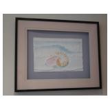 Shadow Box Artwork-Watercolor on mixed medium