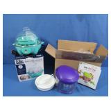 Swiss Pull & Chop, Egg Cooker-NIB