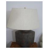 Ceramic Base Table Lamp 13x9x27"
