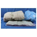 2 Comforters-48x60", King Duvet Cover