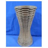 Longaberger Vase w/Plastic Liner