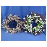 2-16" Front Door Wreaths