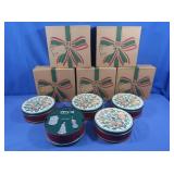 5 NIB Longaberger Pewter Ornaments