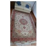 Handmade Silk Area Rug-Beautiful *Exc. Condition*