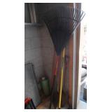 Garden Tools-Shovels, Rake, Claw Hoe