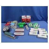 New Packing Tape, Sharpies, Uny Ball Pens, Scotch