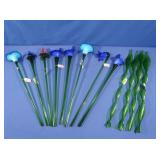 Glass Flowers & Wind Decorations