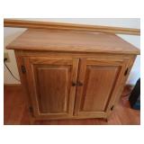 Solid Oak Cabinet-32x19x30"