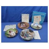 Collector Plates-Bradford Exchange, River Shore &