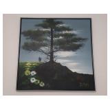 Oil on Canvas-B Roth 37x37"