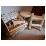 Plastic Steps, Swivel Chair, Gift/Shopping Bags &