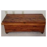 Vintage Cedar Chest on Casters 43x18x16"