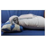 The Company Store King Comforter, King Sheet Set,