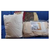 2 Down Comforters 48x60", King Size Quilted