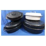 Enamelware Roasters & Lids
