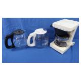 Mr Coffee Machine, 2 Carafes