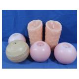 Luminara Flameless Candles-pink