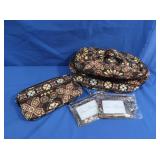 New Vera Makeup Bag, NWT Luggage Tags, New