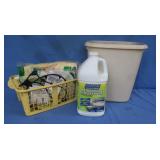 Bathroom & Tile Cleaner, Waste Can, Sweeper Bags