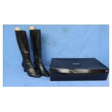 AnaWomens Tall Black Boots sz 7