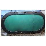 Folding Game Table, Soft Tabletop, Folding Chair