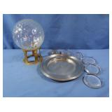 Colonial Style International Pewter Plate 10",