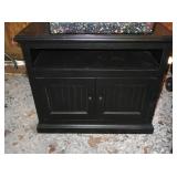 Black Wooden Country Style Console 32x17x28"