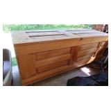 Homemade Kindling Storer-made from doors on HD