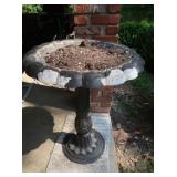 Concrete Bird Bath/Planter 26 Dia x 33"h