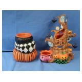Party Lite Halloween Tree, Halloween Wax Melter