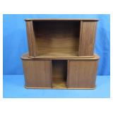 2 Tambour Door Cupboards