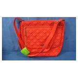 NWT Vera Bradley Double Zip Mailbag