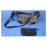 Coach Signature Soho Duffle & Black Wristlet