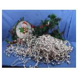 Christmas Garland w/Cranberries, Sign & more