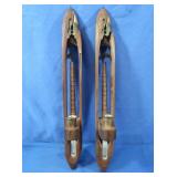 Antique Wooden Weaving Loom Shuttle made into