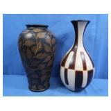 Decorative Vases-Thailand & Peru (signed)