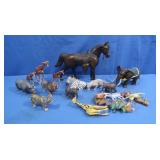 Play Animals-Plastic, Metal (leg broke &