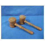 2 Wooden Pipes