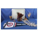 Glass Cutting Board, Shell Outdoor Hanger, Home