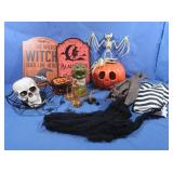 Halloween-Lanterns, Bowl, Bat & more