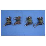 Antique Cast Iron Mini Climbing Monkeys(Toy)