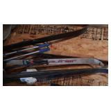 Vintage Rossignol & Authier Skis & Poles